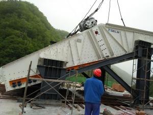 振篩（sfsi43100)安裝現(xiàn)場(chǎng)